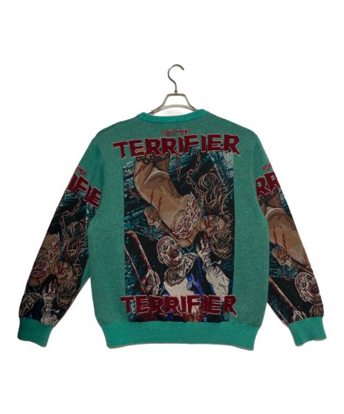 WACKO MARIA（ワコマリア）WACKO MARIA (ワコマリア) MOHAIR JACQUARD KNIT SWEATER グリーン サイズ:XLの古着・服飾アイテム