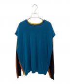 beautiful peopleビューティフルピープル）の古着「flip sheer wool pullover」｜マルチカラー