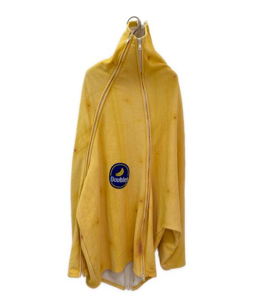 doublet（ダブレット）doublet (ダブレット) PEELABLE BANANA HOODIE イエロー サイズ:Sの古着・服飾アイテム