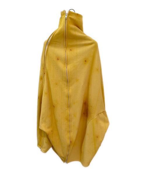 doublet（ダブレット）doublet (ダブレット) PEELABLE BANANA HOODIE イエロー サイズ:Sの古着・服飾アイテム