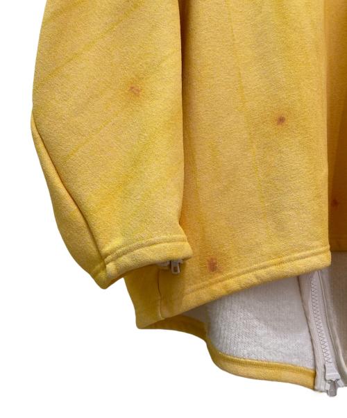 doublet（ダブレット）doublet (ダブレット) PEELABLE BANANA HOODIE イエロー サイズ:Sの古着・服飾アイテム