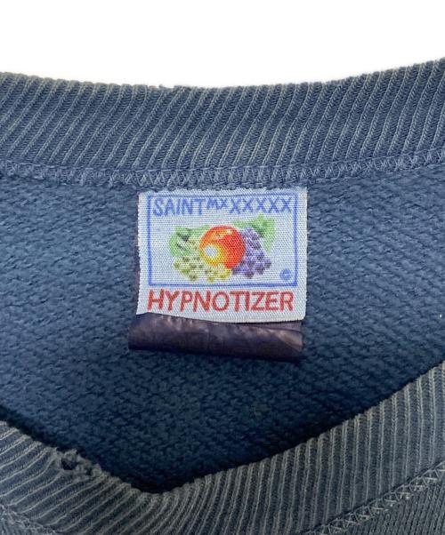 SAINT MICHAEL（セントマイケル）SAINT MICHAEL (セントマイケル) CREW SWEAT UNIFIED ネイビー サイズ:Lの古着・服飾アイテム