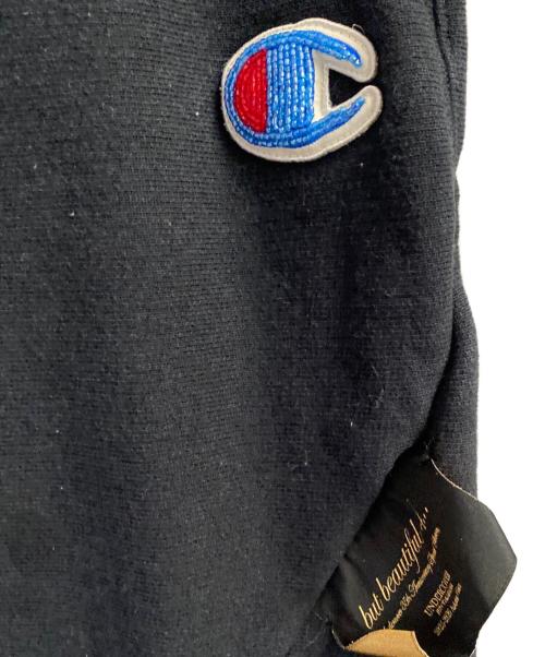 Champion（チャンピオン）Champion (チャンピオン) UNDERCOVER (アンダーカバー) リバースウィーブスウェットパンツ ブラック サイズ:XLの古着・服飾アイテム