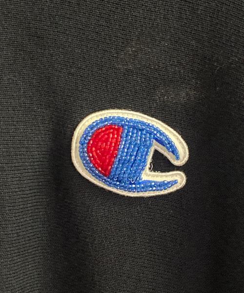 Champion（チャンピオン）Champion (チャンピオン) UNDERCOVER (アンダーカバー) リバースウィーブジップフーデッドスウェットシャツ ブラック サイズ:XXLの古着・服飾アイテム