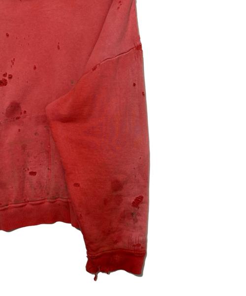 READYMADE（レディメイド）READYMADE (レディメイド) DOUBLE FACE HOODIE レッド サイズ:Lの古着・服飾アイテム