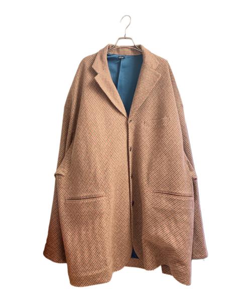 LES SIX（レ シス）LES SIX (レ シス) BIAS MEGA JACKET ブラウンの古着・服飾アイテム