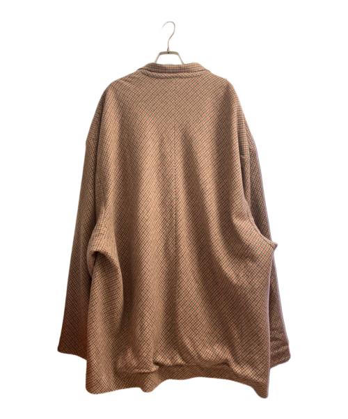 LES SIX（レ シス）LES SIX (レ シス) BIAS MEGA JACKET ブラウンの古着・服飾アイテム
