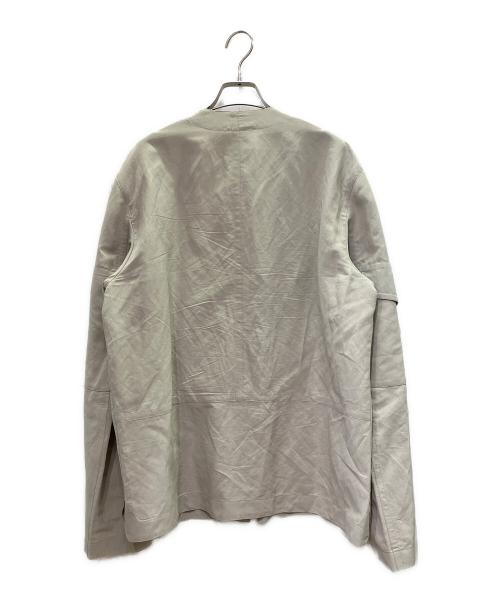 HERMES（エルメス）HERMES (エルメス) ブルゾン グレー サイズ:48の古着・服飾アイテム