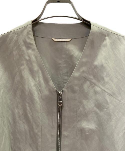 HERMES（エルメス）HERMES (エルメス) ブルゾン グレー サイズ:48の古着・服飾アイテム