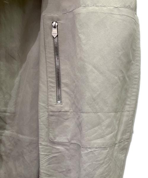 HERMES（エルメス）HERMES (エルメス) ブルゾン グレー サイズ:48の古着・服飾アイテム