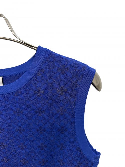 CHROME HEARTS（クロムハーツ）CHROME HEARTS (クロムハーツ) CH PLUS MONOGRAM TANK TOP/タンクトップ ブルー ブルー サイズ:Sの古着・服飾アイテム