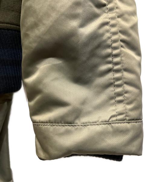 sacai（サカイ）sacai (サカイ) ナイロン切替ボンバーコート カーキ サイズ:2の古着・服飾アイテム