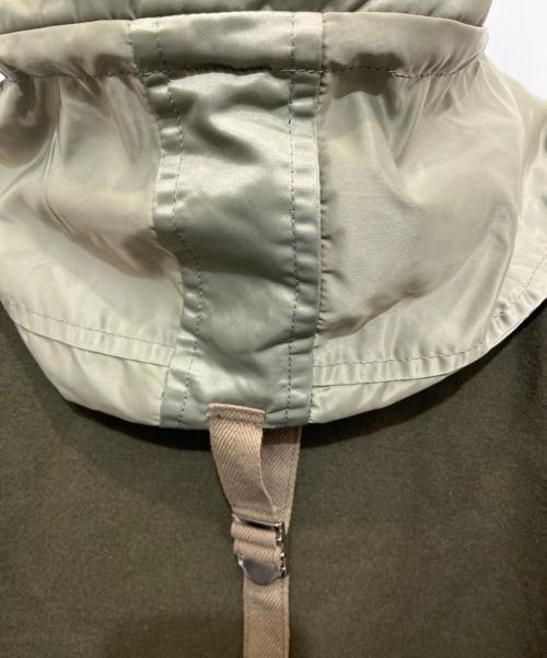 sacai（サカイ）sacai (サカイ) ナイロン切替ボンバーコート カーキ サイズ:2の古着・服飾アイテム