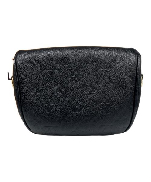 LOUIS VUITTON（ルイ ヴィトン）LOUIS VUITTON (ルイ ヴィトン) ミニバムバッグ/ショルダーバッグ ブラックの古着・服飾アイテム