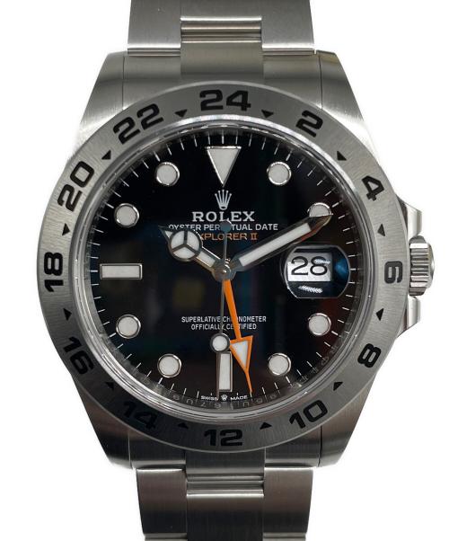 ROLEX（ロレックス）ROLEX (ロレックス) エクスプローラーⅡRaf.226570 黒文字盤 42mm ブラック サイズ:42mmの古着・服飾アイテム