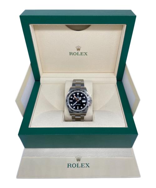 ROLEX（ロレックス）ROLEX (ロレックス) エクスプローラーⅡRaf.226570 黒文字盤 42mm ブラック サイズ:42mmの古着・服飾アイテム