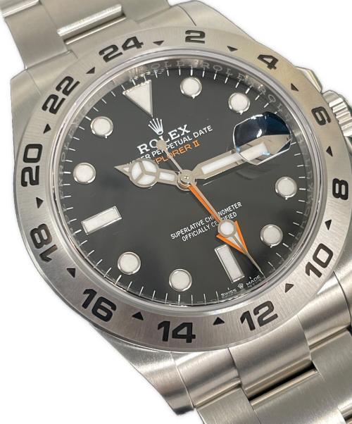 ROLEX（ロレックス）ROLEX (ロレックス) エクスプローラーⅡRaf.226570 黒文字盤 42mm ブラック サイズ:42mmの古着・服飾アイテム