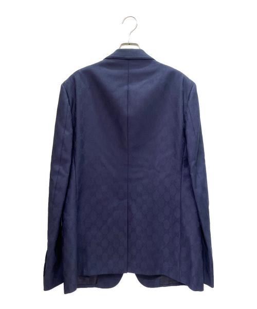 GUCCI（グッチ）GUCCI (グッチ) GGセットアップスーツ 673187ZAKF8 ネイビー サイズ:52の古着・服飾アイテム