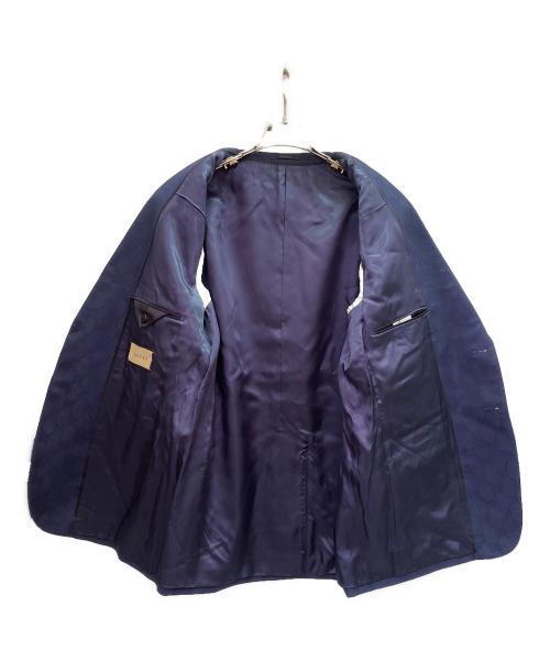 GUCCI（グッチ）GUCCI (グッチ) GGセットアップスーツ 673187ZAKF8 ネイビー サイズ:52の古着・服飾アイテム