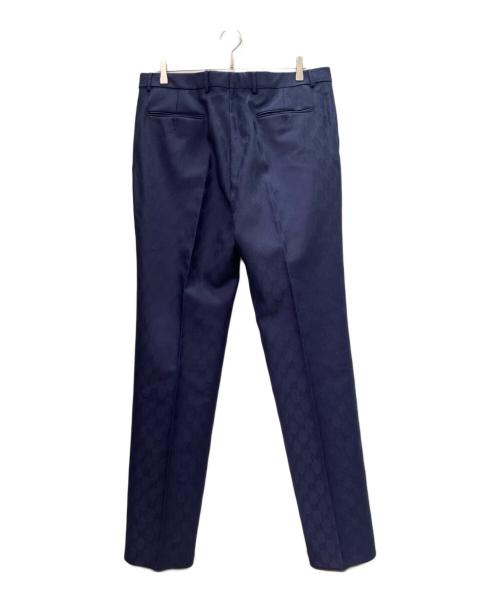GUCCI（グッチ）GUCCI (グッチ) GGセットアップスーツ 673187ZAKF8 ネイビー サイズ:52の古着・服飾アイテム
