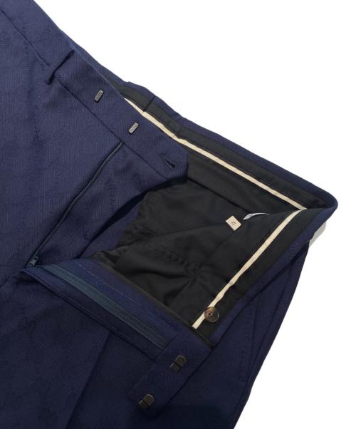 GUCCI（グッチ）GUCCI (グッチ) GGセットアップスーツ 673187ZAKF8 ネイビー サイズ:52の古着・服飾アイテム