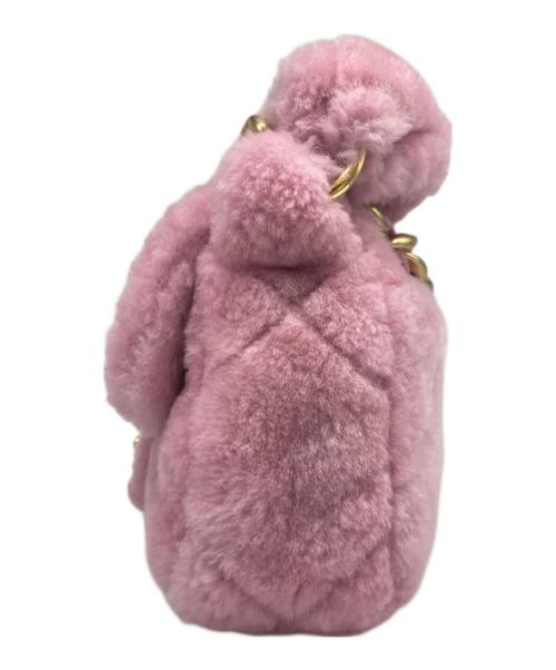 CHANEL（シャネル）CHANEL (シャネル) Flap Bag Shearling Lambskin ピンクの古着・服飾アイテム