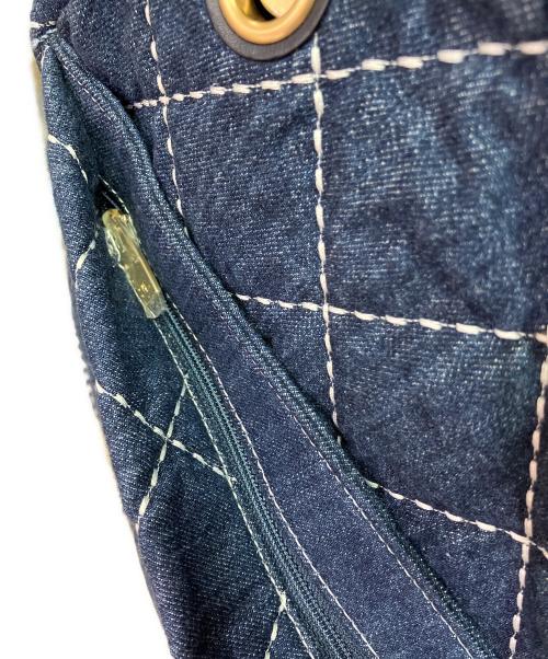 CHANEL（シャネル）CHANEL (シャネル) Large Bowling Bag/2WAYバッグ インディゴの古着・服飾アイテム