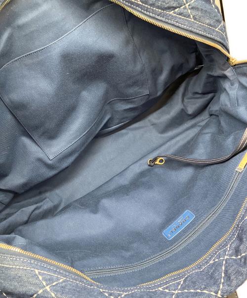 CHANEL（シャネル）CHANEL (シャネル) Large Bowling Bag/2WAYバッグ インディゴの古着・服飾アイテム