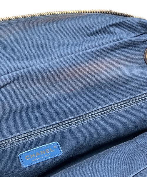 CHANEL（シャネル）CHANEL (シャネル) Large Bowling Bag/2WAYバッグ インディゴの古着・服飾アイテム