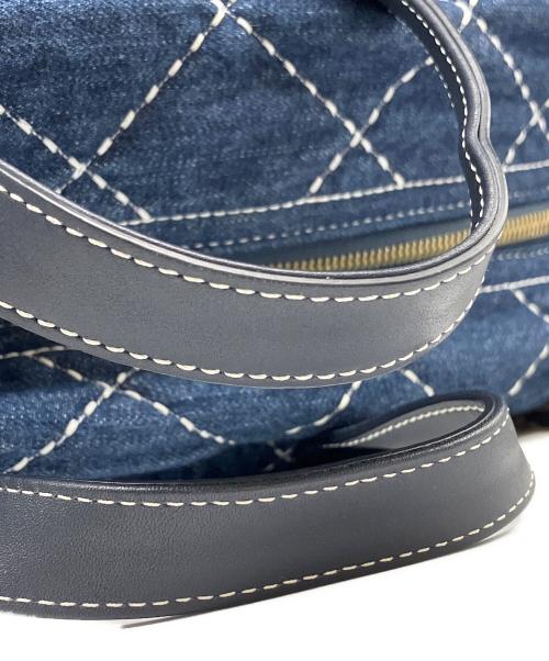 CHANEL（シャネル）CHANEL (シャネル) Large Bowling Bag/2WAYバッグ インディゴの古着・服飾アイテム