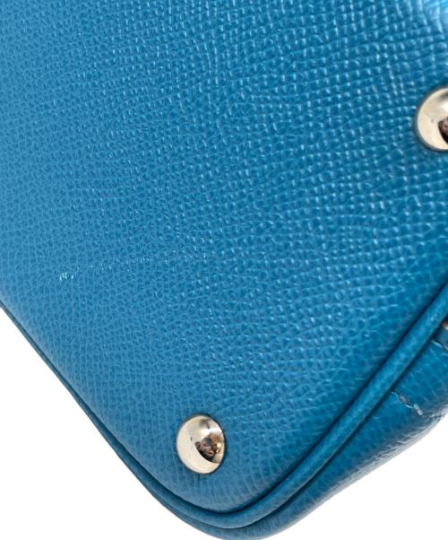 HERMES（エルメス）HERMES (エルメス) ボリード27/シルバー具/エプソン/ブルーイズミール/□R刻印 ブルーイズミール サイズ:27の古着・服飾アイテム