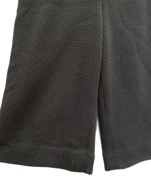 CHANEL（シャネル）CHANEL (シャネル) 七分丈 ワイドパンツ ブラック サイズ:36の古着・服飾アイテム