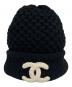 CHANEL（シャネル）の古着「ココマーク カシミヤニット帽」｜ブラック
