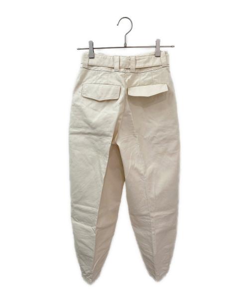 JIL SANDER（ジルサンダー）JIL SANDER (ジルサンダー) ワイドパンツ アイボリー サイズ:32の古着・服飾アイテム