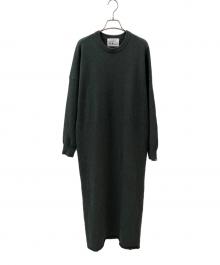 Ron Herman×extreme cashmere（ロンハーマン×エクストリーム カシミア）の古着「ニットワンピース」｜グリーン