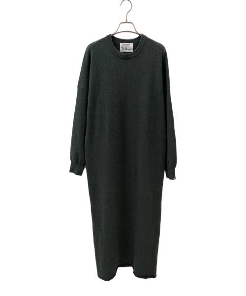 Ron Herman（ロンハーマン）Ron Herman (ロンハーマン) extreme cashmere (エクストリーム カシミア) ニットワンピース グリーン サイズ:-の古着・服飾アイテム