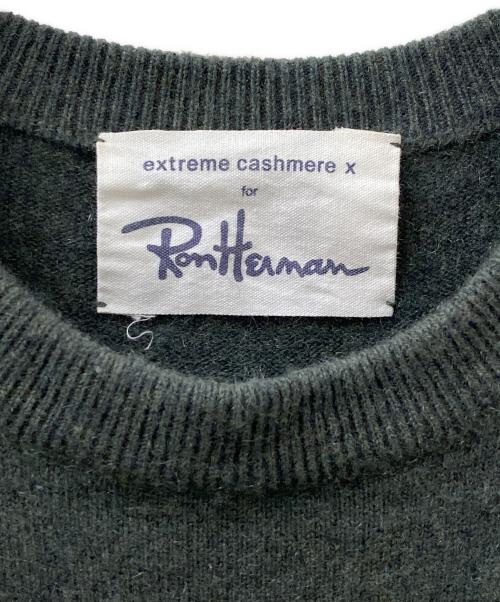 Ron Herman（ロンハーマン）Ron Herman (ロンハーマン) extreme cashmere (エクストリーム カシミア) ニットワンピース グリーン サイズ:-の古着・服飾アイテム