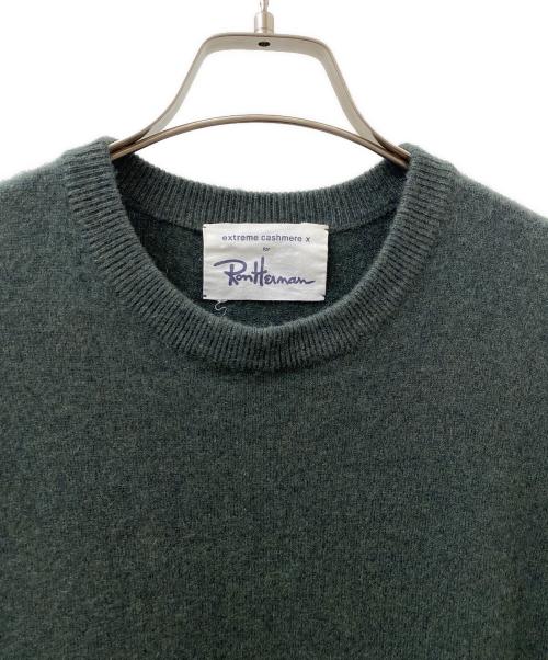 Ron Herman（ロンハーマン）Ron Herman (ロンハーマン) extreme cashmere (エクストリーム カシミア) ニットワンピース グリーン サイズ:-の古着・服飾アイテム
