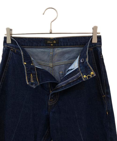 DRAWER（ドゥロワー）DRAWER (ドゥロワー) コットンインディゴ5Pデニムパンツ インディゴ サイズ:36の古着・服飾アイテム
