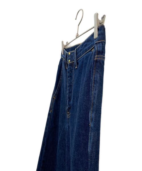 DRAWER（ドゥロワー）DRAWER (ドゥロワー) コットンインディゴ5Pデニムパンツ インディゴ サイズ:36の古着・服飾アイテム