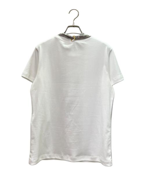 LOUIS VUITTON（ルイ ヴィトン）LOUIS VUITTON (ルイ ヴィトン) モノグラム スカーフ Tシャツ ホワイト サイズ:Sの古着・服飾アイテム