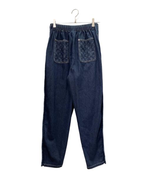 LOUIS VUITTON（ルイ ヴィトン）LOUIS VUITTON (ルイ ヴィトン) モノグラム デニムキャロットパンツ インディゴ サイズ:34の古着・服飾アイテム