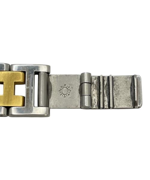 HERMES（エルメス）HERMES (エルメス) クリッパー クォーツ アイボリー文字盤 腕時計 アイボリー文字盤 サイズ:15.5cmの古着・服飾アイテム