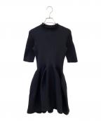 CFCLシーエフシーエル）の古着「POTTERY SHORT SLEEVE MINI DRES」｜ブラック