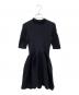 CFCL（シーエフシーエル）の古着「POTTERY SHORT SLEEVE MINI DRES」｜ブラック