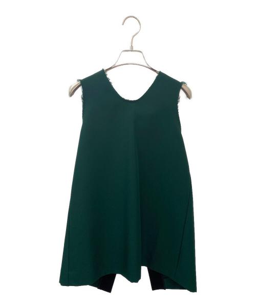 MARNI（マルニ）MARNI (マルニ) ノースリーブブラウス グリーン サイズ:38の古着・服飾アイテム