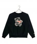 HUMAN MADE×UNDERCOVERヒューマンメイド×アンダーカバー）の古着「Heavyweight Sweatshirt」｜ブラック