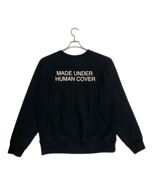HUMAN MADE（ヒューマンメイド）HUMAN MADE (ヒューマンメイド) UNDERCOVER (アンダーカバー) Heavyweight Sweatshirt ブラック サイズ:XXLの古着・服飾アイテム
