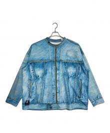 TALKING ABOUT THE ABSTRACTION（トーキング アバウト ジ アブストラクション）の古着「ART REPLICA MOCK NECK」｜スカイブルー