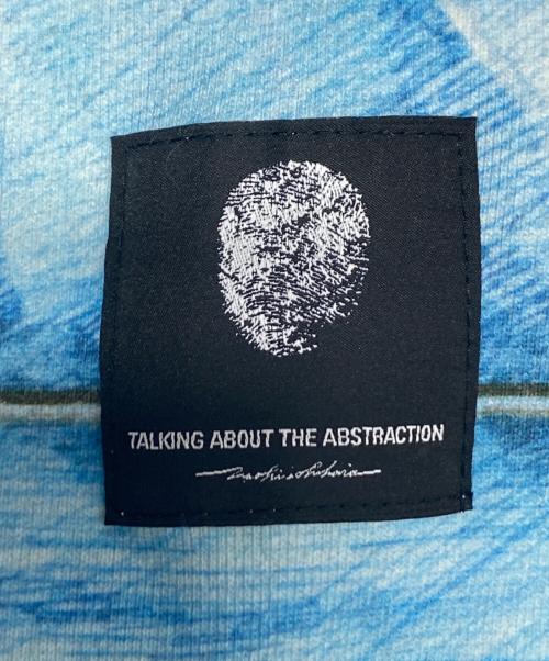 TALKING ABOUT THE ABSTRACTION（トーキング アバウト ジ アブストラクション）TALKING ABOUT THE ABSTRACTION (トーキング アバウト ジ アブストラクション) ART REPLICA MOCK NECK スカイブルー サイズ:Lの古着・服飾アイテム